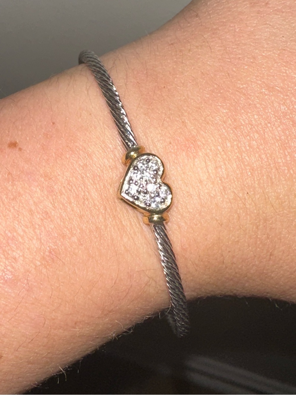John Medeiros Bracelet with Heart Gold-Tone Accent